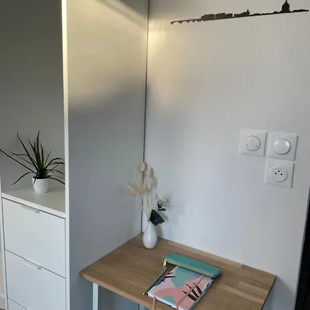 Appartement Minimes, Studio Cosy Tout Confort, Wifi, Parking Toulouse
