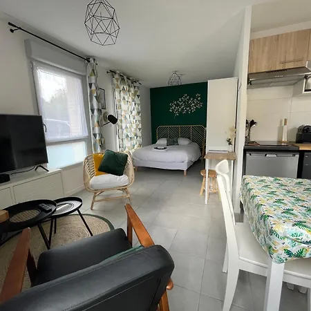 Minimes, Studio Cosy Tout Confort, Wifi, Parking